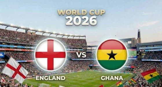 England vs Ghana Match Highlights