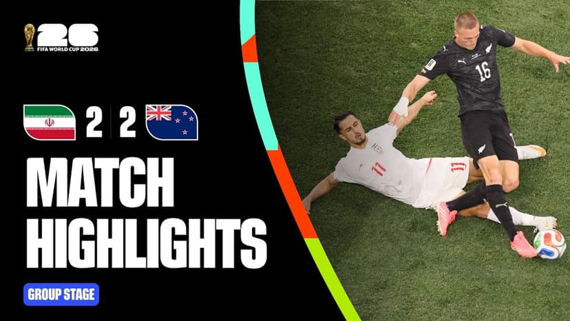 IR Iran vs New Zealand Match Highlights