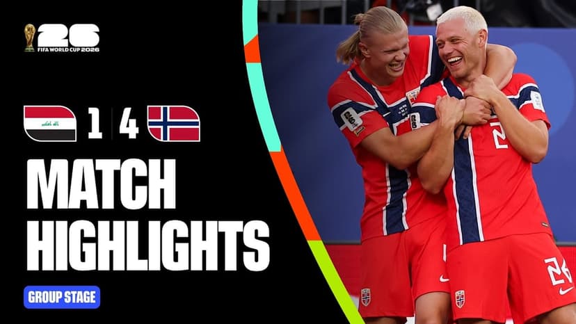 Iraq vs Norway Match Highlights