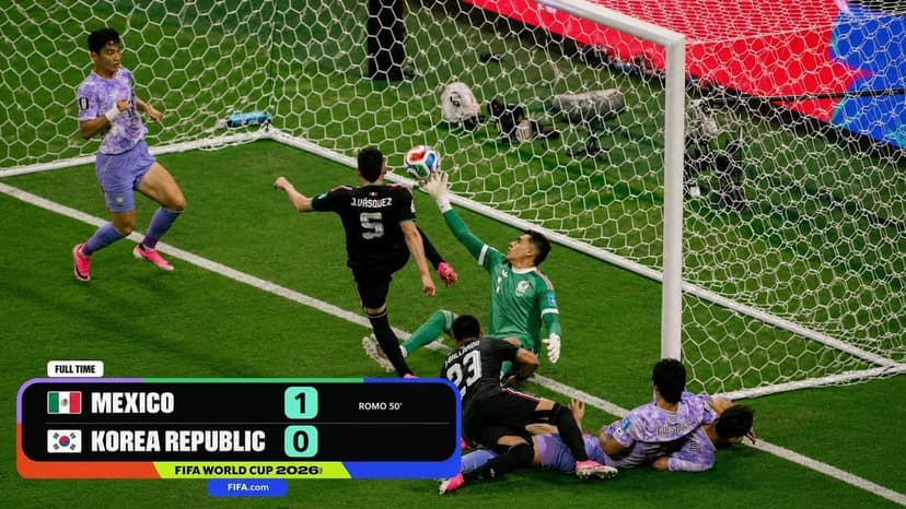 Mexico vs South Korea Match Highlights