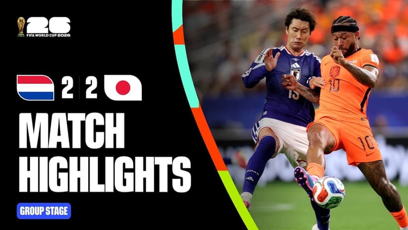 Netherlands vs Japan Match Highlights