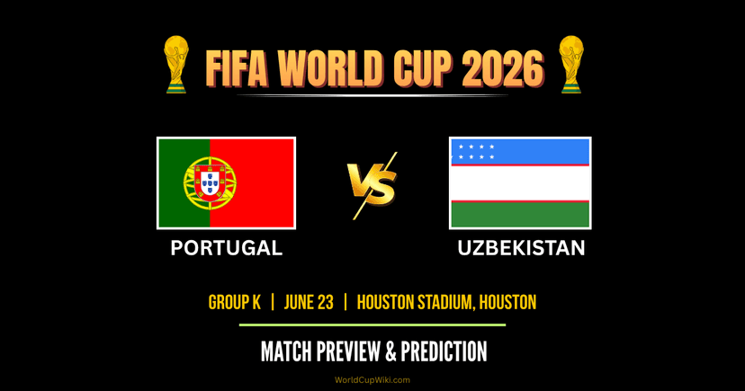 Portugal vs Uzbekistan Match Highlights