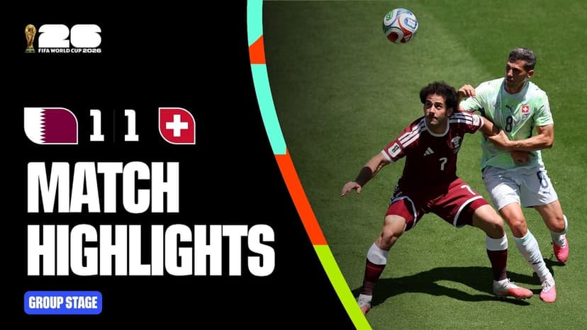Qatar vs Switzerland Match Highlights
