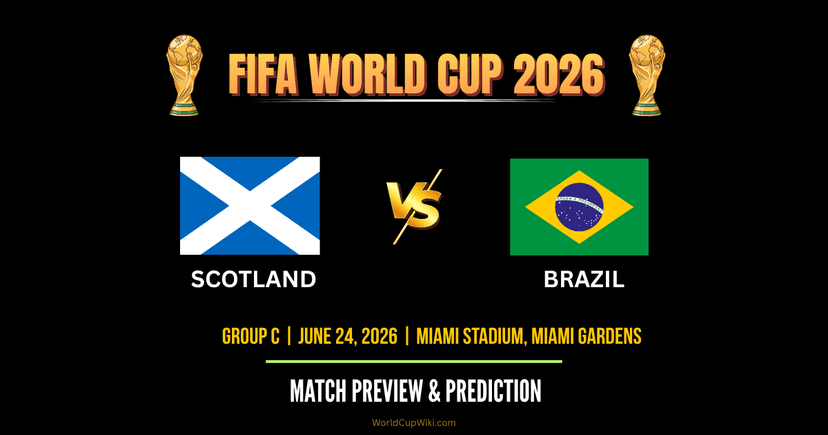 Scotland vs Brazil Match Highlights