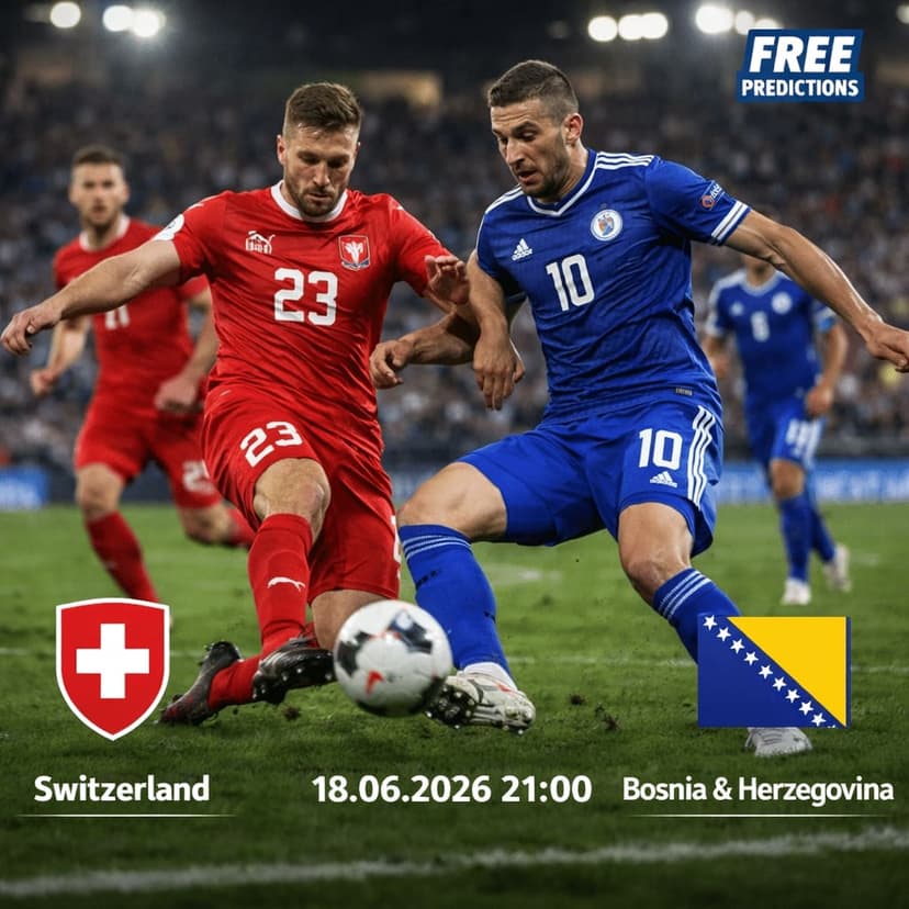 Switzerland vs Bosnia & Herzegovina Match Highlights