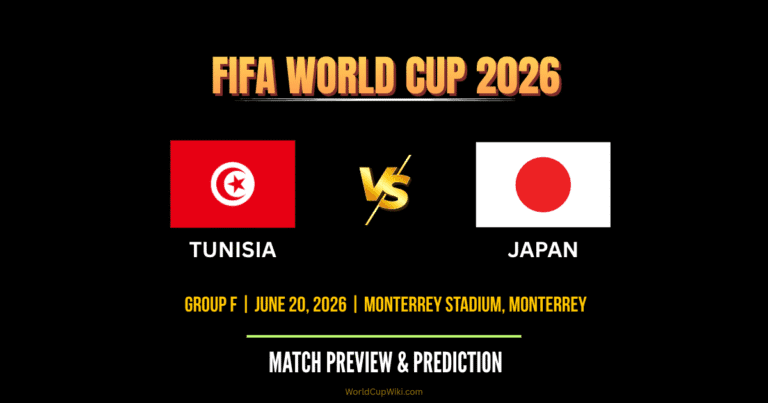 Tunisia vs Japan Match Highlights