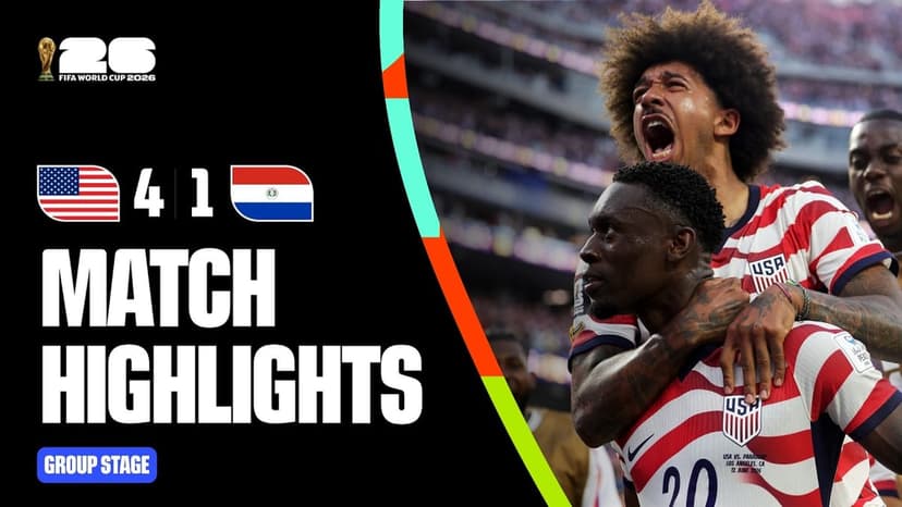 United States vs Paraguay Match Highlights