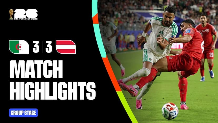 Algeria vs Austria Match Highlights
