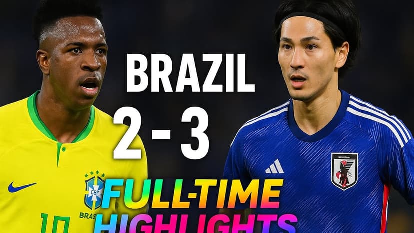 Brazil vs Japan Match Highlights