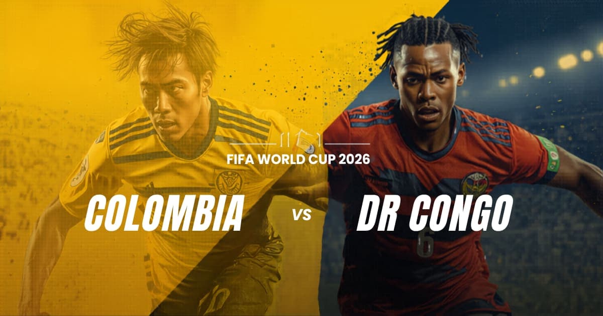 Colombia vs DR Congo