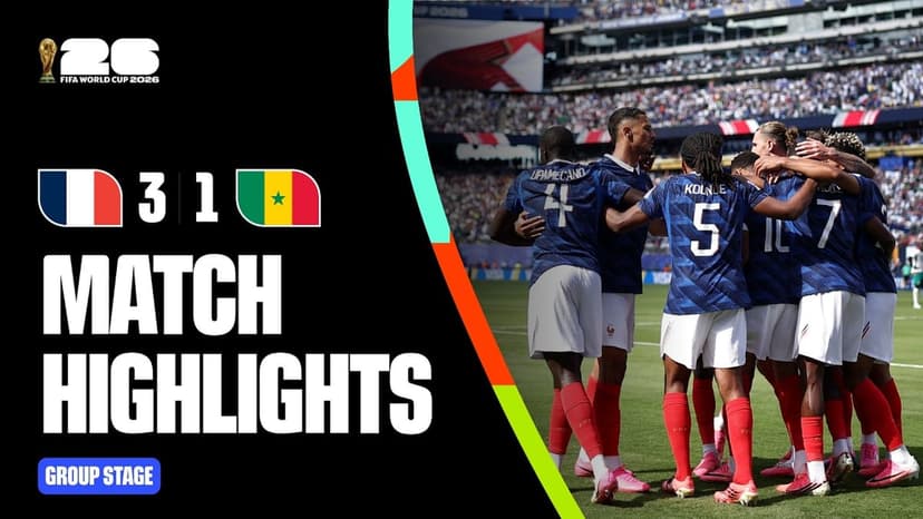France vs Senegal Match Highlights