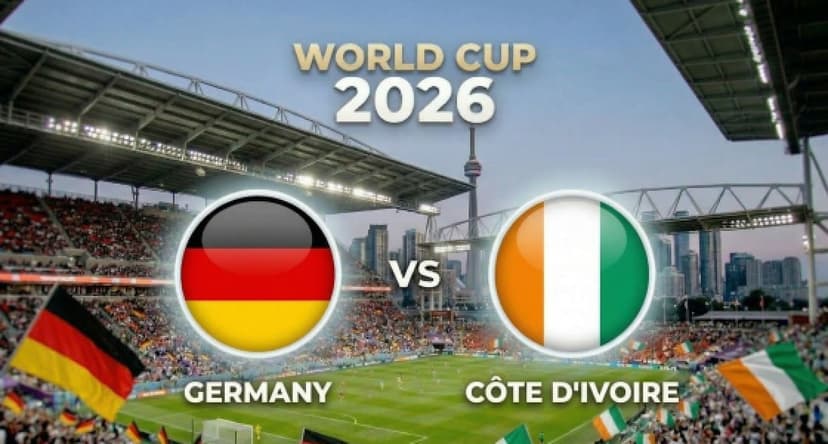 Germany vs Côte d'Ivoire Match Highlights
