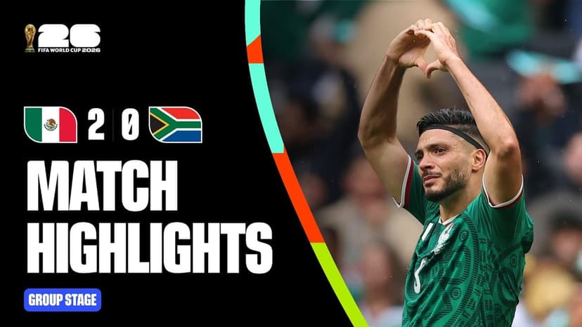Mexico vs South Africa Match Highlights