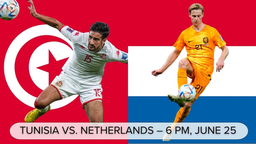 Tunisia vs Netherlands Match Highlights