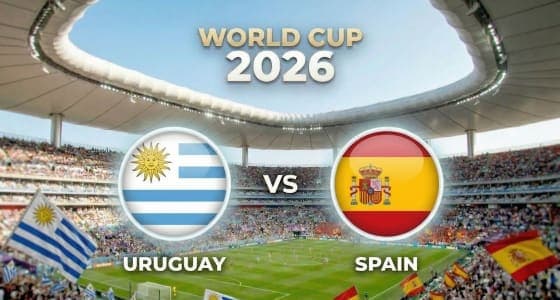 Uruguay vs Spain Match Highlights